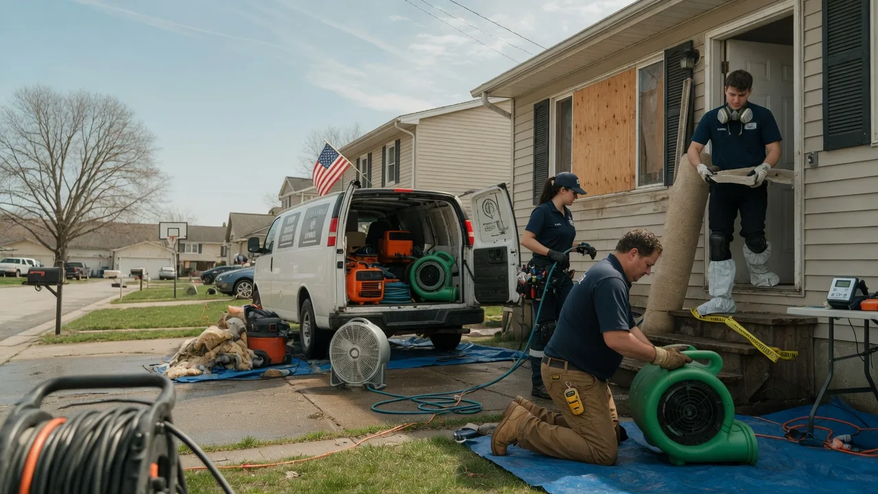 Water Damage Restoration in Maywood, MO near me
